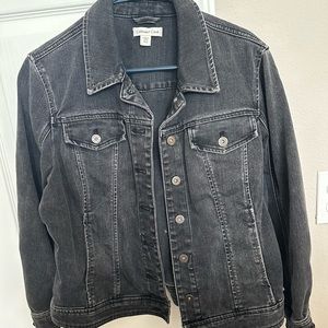 Coldwater Creek Black denim jacket